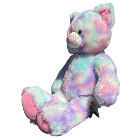 Build A Bear Plush Calico Cat Teddy Stuffed Toy Support Security Pillow Pet - Picture 4 of 16
